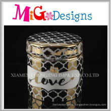 Hot Seller Elegant Modern Home Ceramic Decorative Jewelry Box